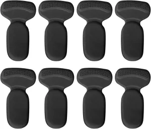 8-Piece Memory Foam Heel Grips for Women, T-Design Shoe Inserts for High Heels and Sneakers