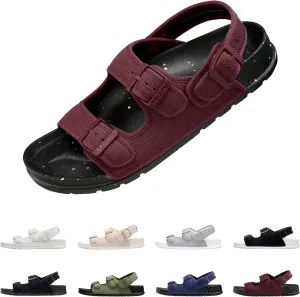 AIR 4-in-1 Sandals Soft Footbed Lightweight Recovery Arch Support Sustainable Travel pro (Unisex)