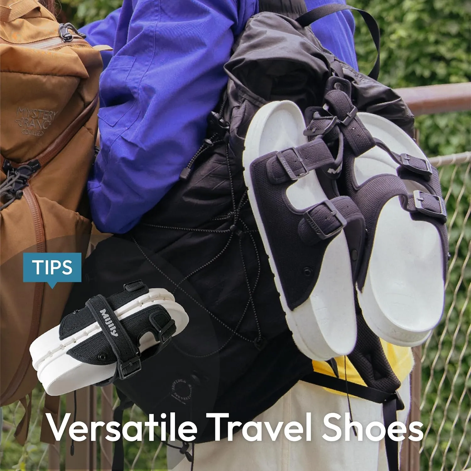 AIR 4-in-1 Sandals Soft Footbed Lightweight Recovery Arch Support Sustainable Travel pro (Unisex)