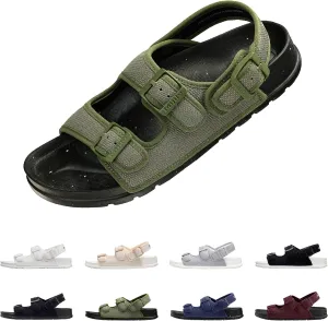 AIR 4-in-1 Sandals Soft Footbed Lightweight Recovery Arch Support Sustainable Travel pro (Unisex)