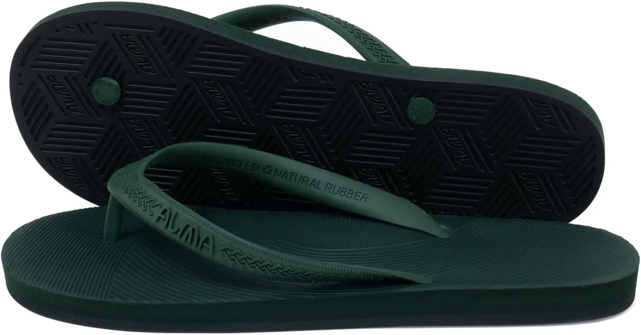 ALMA Men's ECOSOL Recycled Tire Sole Flip Flops