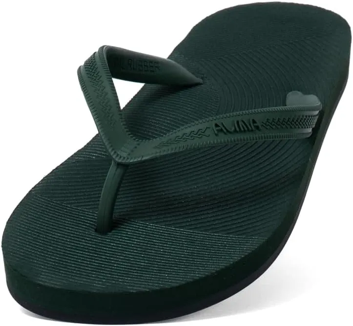 ALMA Women's ECOSOL Recycled Tire Sole Flip Flops