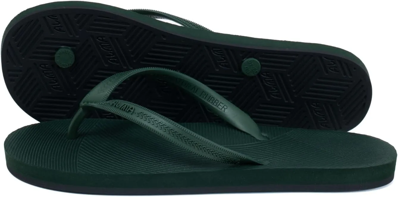 ALMA Women's ECOSOL Recycled Tire Sole Flip Flops