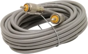 Astatic 302-10267 Gray 18 Foot Mini 8 Coaxial Cable