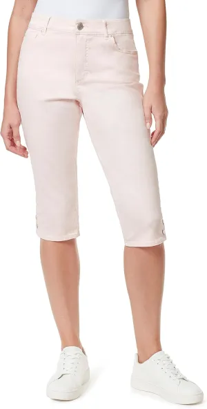 Bandolino Women's Mandie High Rise 17" Roll Cuff Skimmer Short