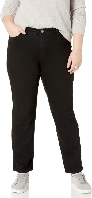 Bandolino Women's Mandie Signature Fit 5 High Rise Jean Plus Size