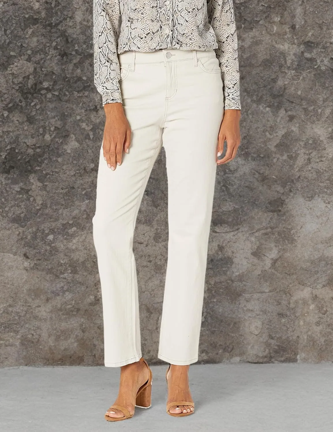 Bandolino Women's Mandie Signature Fit 5 High Rise Jean