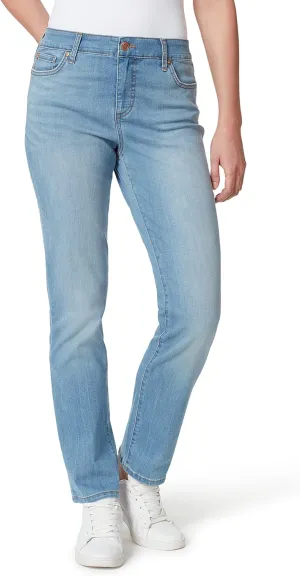 Bandolino Women's Mandie Signature Fit High Rise Straight Leg Jean, LOA, 14