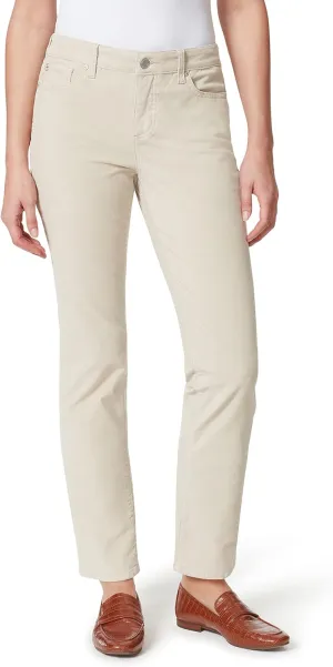 Bandolino Women's Mandie Signature Fit High Rise Straight Leg Jean