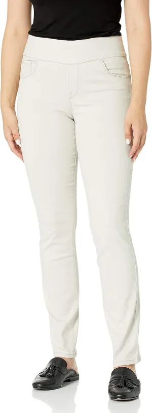 Bandolino Women's Theadora Tummy Toner Pull on Straight Leg Jean
