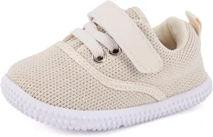 BMCiTYBM Baby Walking Shoes Infant Boy Girl First Walker Sneakers Breathable Lightweight Non-Slip Barefoot Shoes 6 9 12 18 24 Months