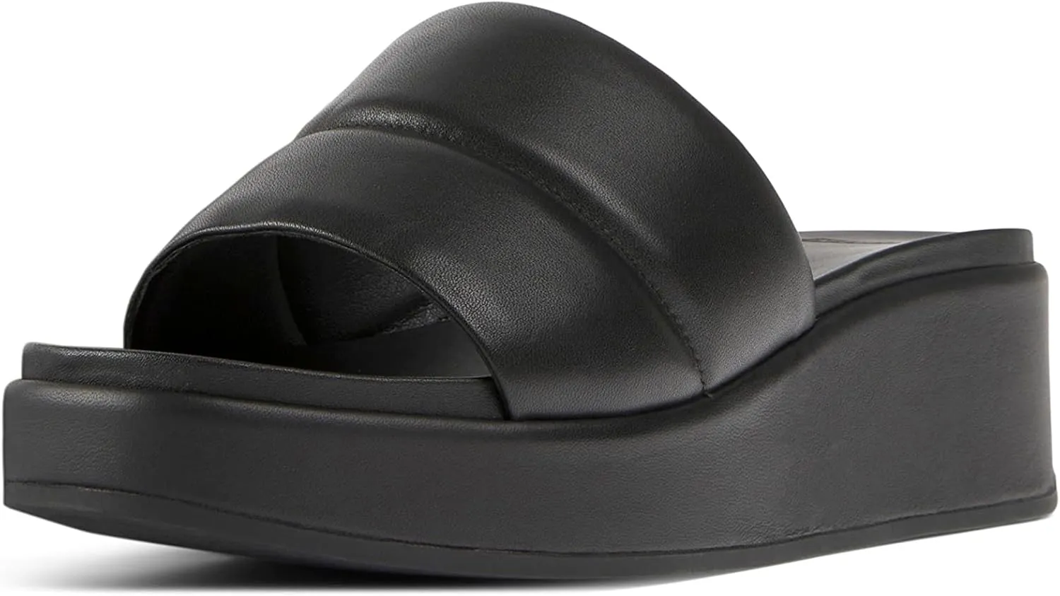 Camper Women's K201507 Misia Sandal, Black 002-39 EU / 8.5 US