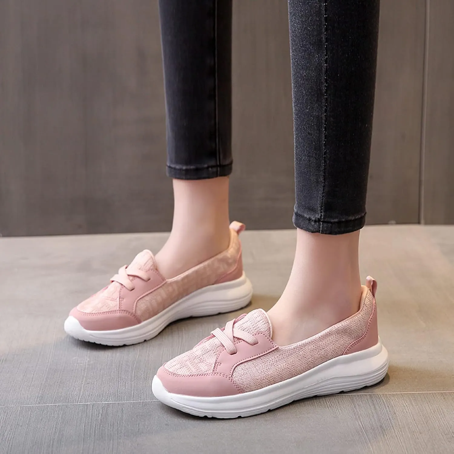 Cathalem Summer Shoes for Women on The Go 2024 Comfort Loafers Flats Wide Width Fit Walking Slip-Ins Sneakers Boat Shoes
