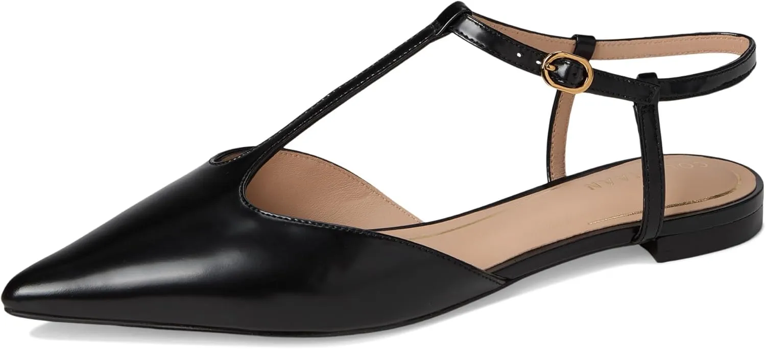Cole Haan Women's Marlah T-Strap Ballet Flats