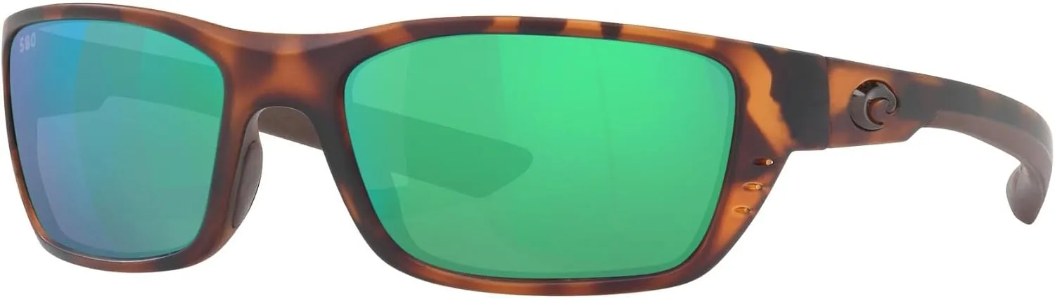 Costa Del Mar Sunglasses for Men -Whitetip Mens Polarized Sunglasses - Fishing, Boating & Beach UV Protection, Size 58, 580G