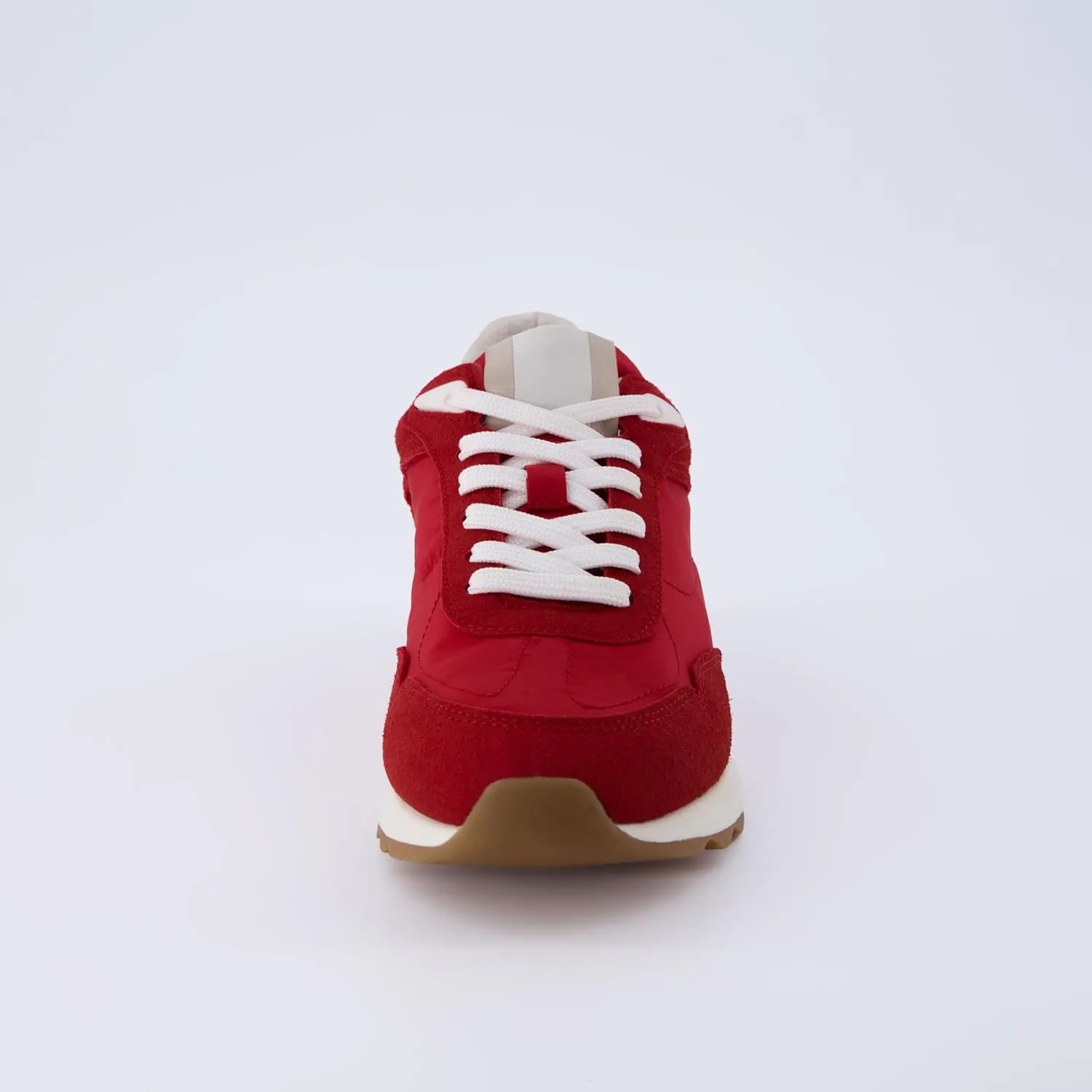 CUSHIONAIRE Women's Kicks lace up Nylon Sneaker  Comfort Foam, Wide Widths Available