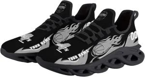 Custom Basketball Flex Control Sneakers Personalized Fan Men's Breathable Name Number Gift Workout Athletic Gym Slip-on Shoes