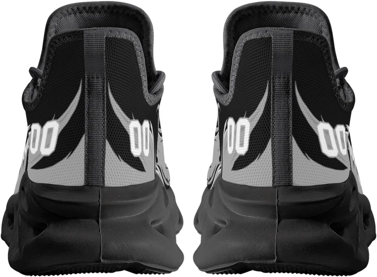 Custom Basketball Flex Control Sneakers Personalized Fan Men's Breathable Name Number Gift Workout Athletic Gym Slip-on Shoes