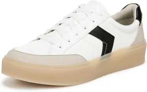 Dr. Scholl's Womens Madison Lace Sneaker White/Oyster Smooth 6.5 M