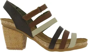 El Naturalista N5030 Women's Mola Sandals, Soft Grain Brown Mixed - 42