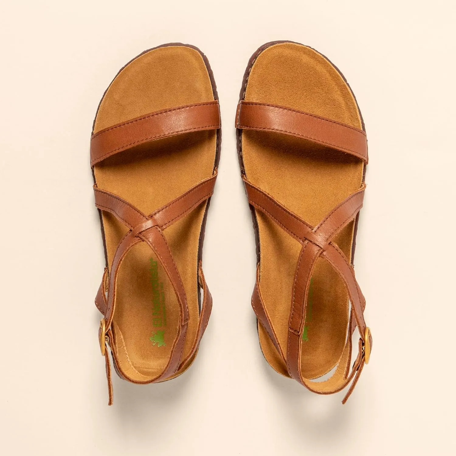 El Naturalista Women's Classic Flat Sandal