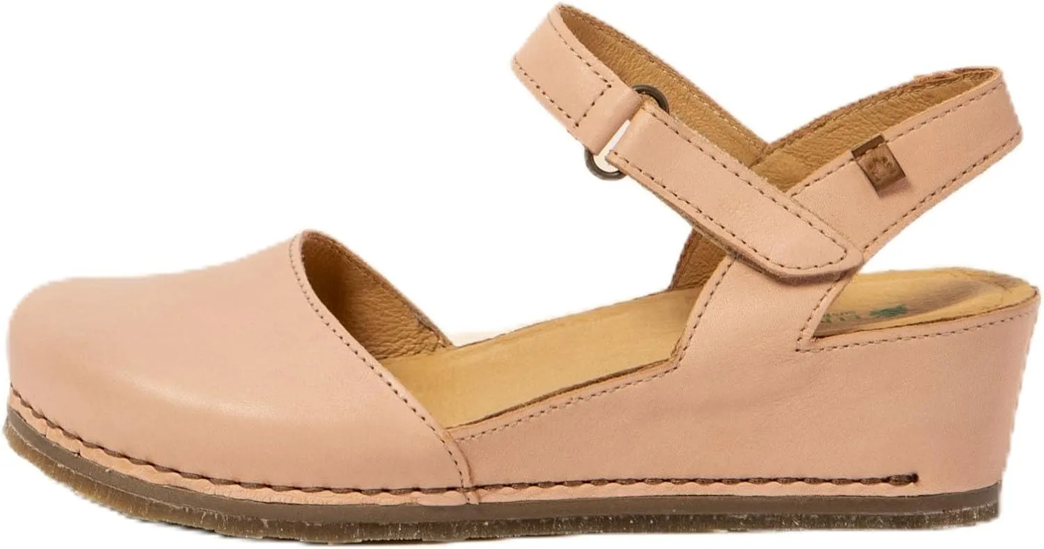 El Naturalista Women's Classic Full-Length Platform Sandals with Wedge Heel