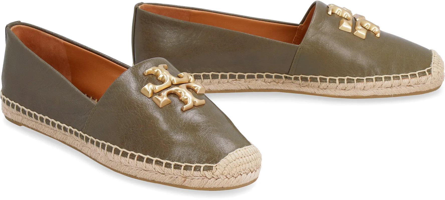 Eleanor leather espadrilles
