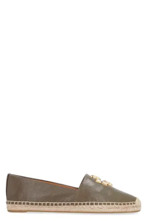 Eleanor leather espadrilles