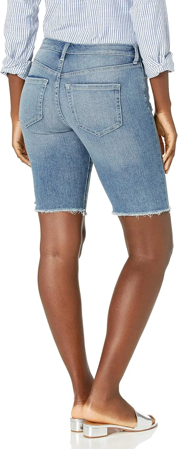 Ella Moss Women's Bermuda Classic Long Denim Short