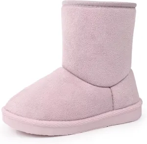 FANTURE Toddler Snow Boots for Girls Boys Winter Warm Fur Lined Kids Non Slip Outdoor Shoes (Toddler/Little Kid)