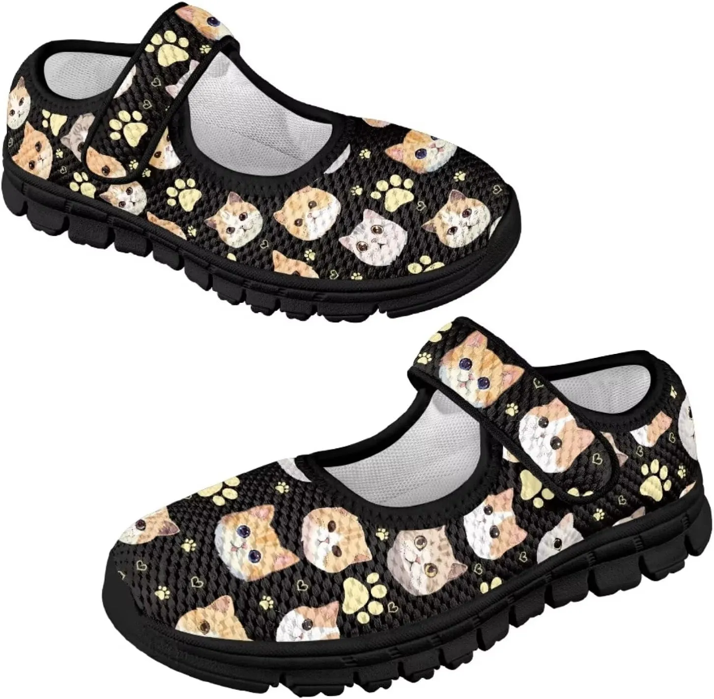 Forchrinse Rainbow Girls and Toddler Mary Jane Sneakers Soft Sole Barefoot Flats Comfort School Party Play Shoes Ballet Flats for Kids Size 11-2.5