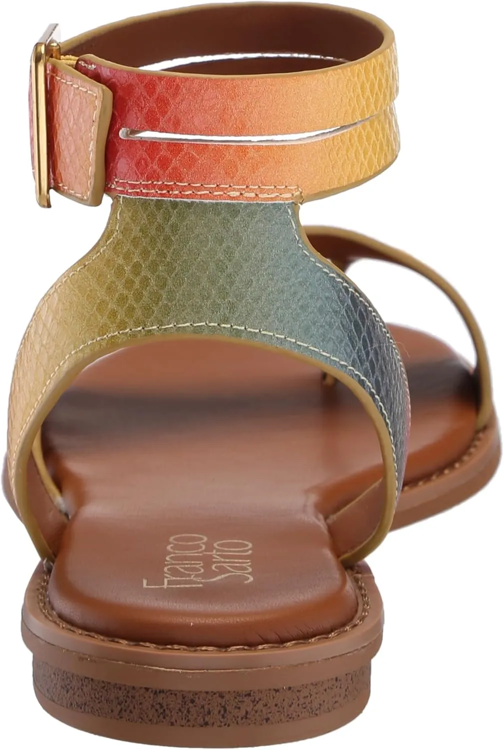 Franco Sarto Women's Greene Ankle Strap Flat Sandals