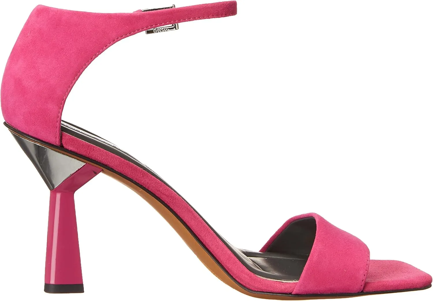 Franco Sarto Women's L-Remedy Ankle Strap Sandals Heeled