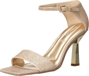 Franco Sarto Women's L-Remedy Ankle Strap Sandals Heeled