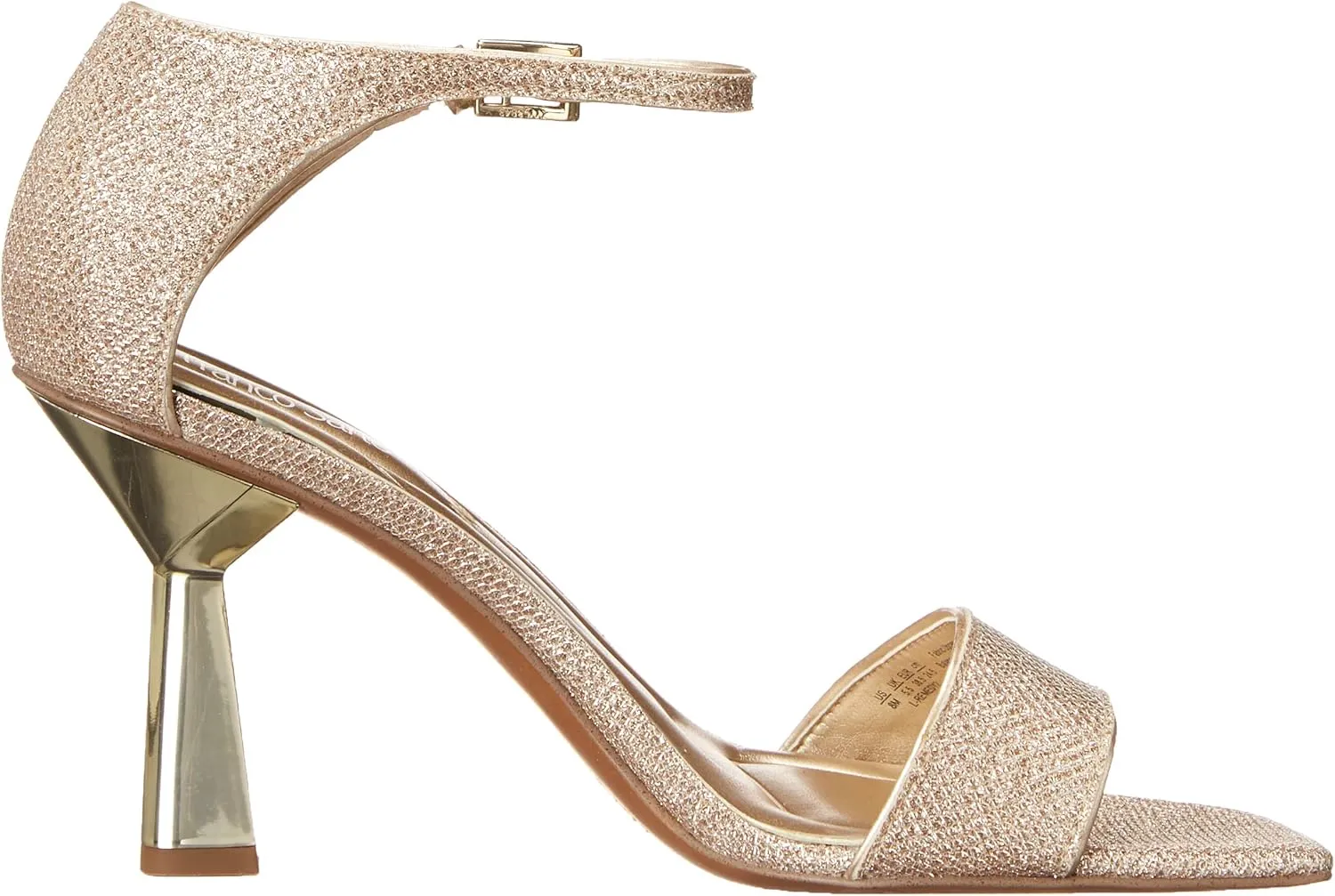 Franco Sarto Women's L-Remedy Ankle Strap Sandals Heeled