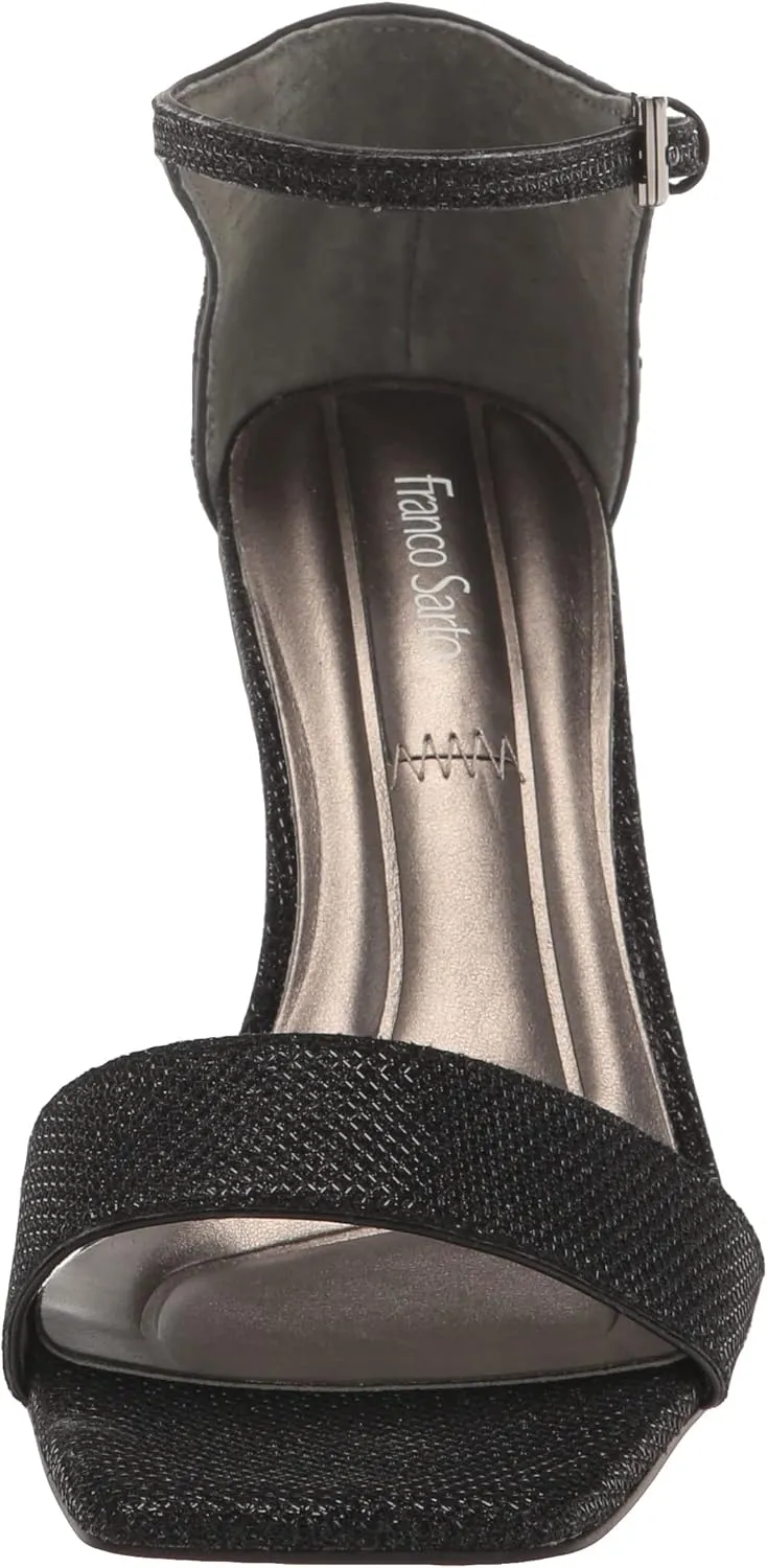 Franco Sarto Women's L-Remedy Ankle Strap Sandals Heeled