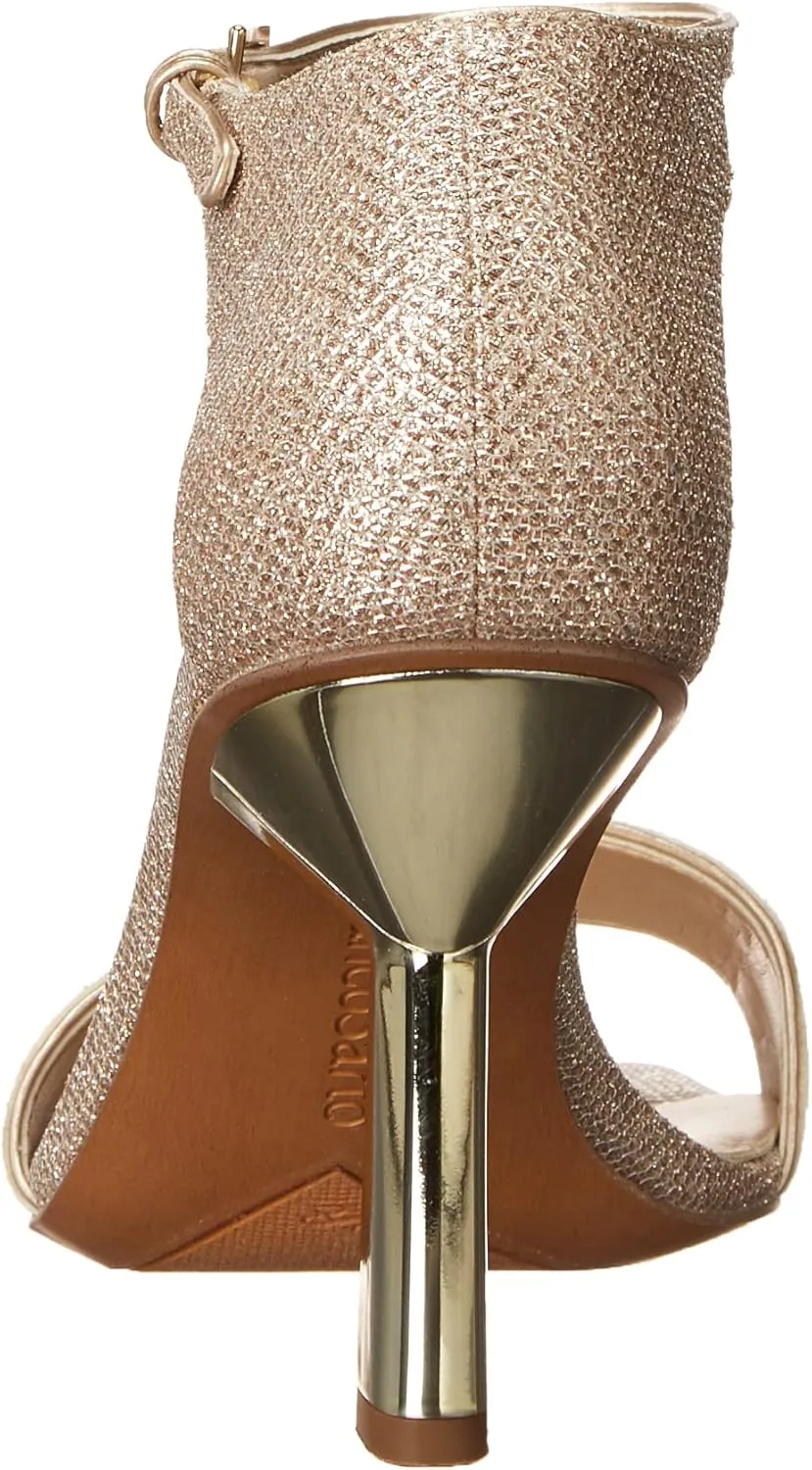 Franco Sarto Women's L-Remedy Ankle Strap Sandals Heeled