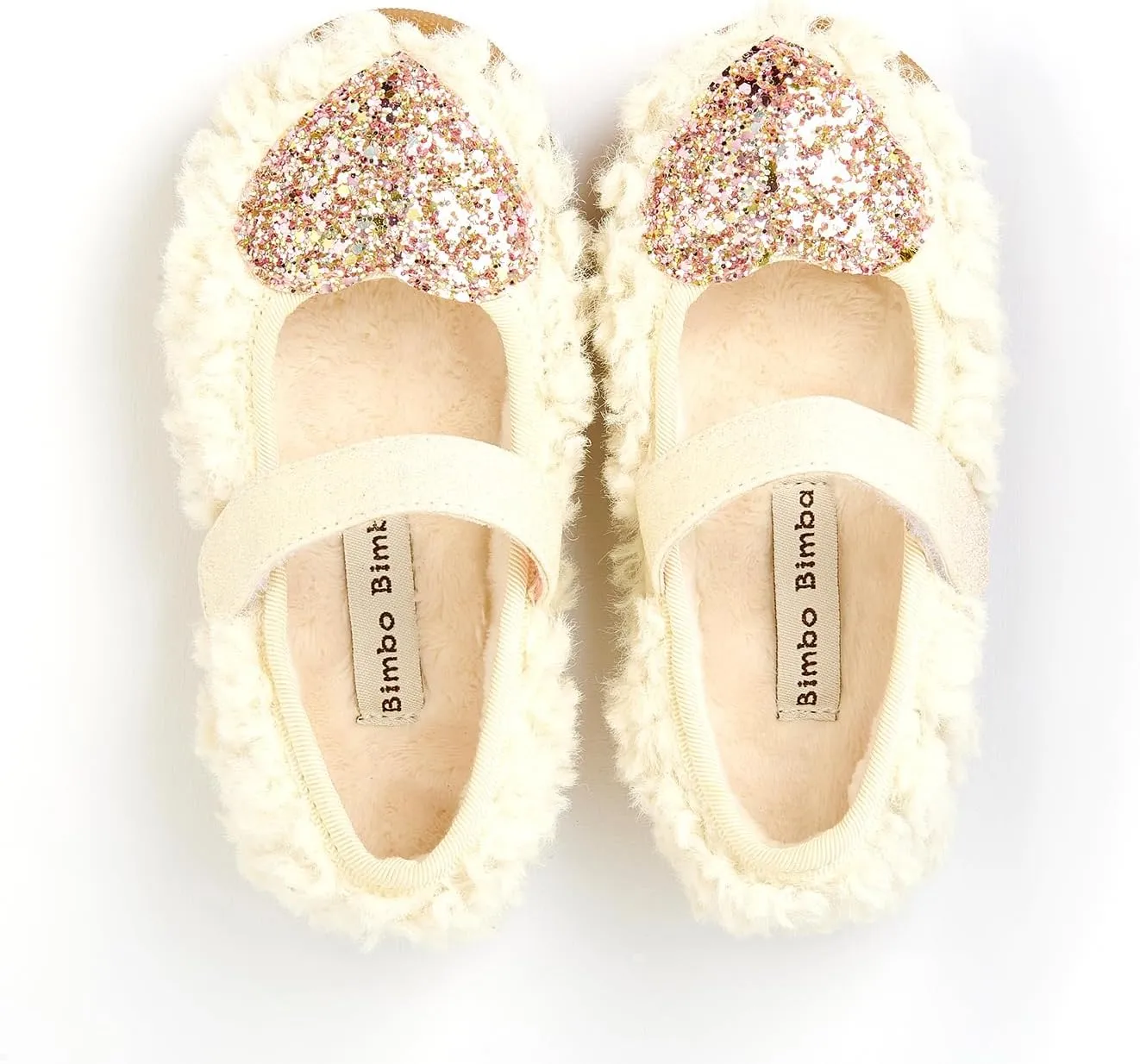 Girls Heart Dress Casual Shoes Mary Jane Flats for Little Kid Toddler