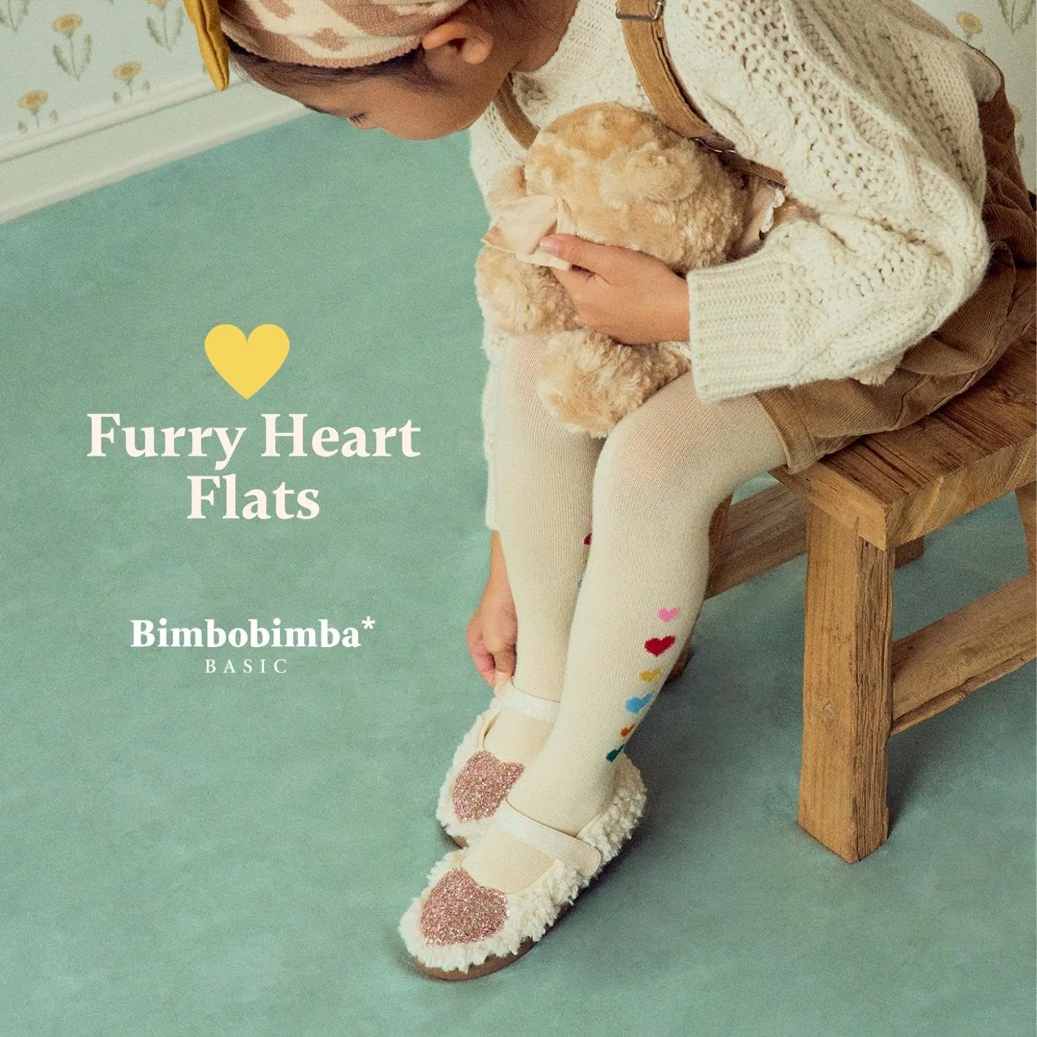 Girls Heart Dress Casual Shoes Mary Jane Flats for Little Kid Toddler