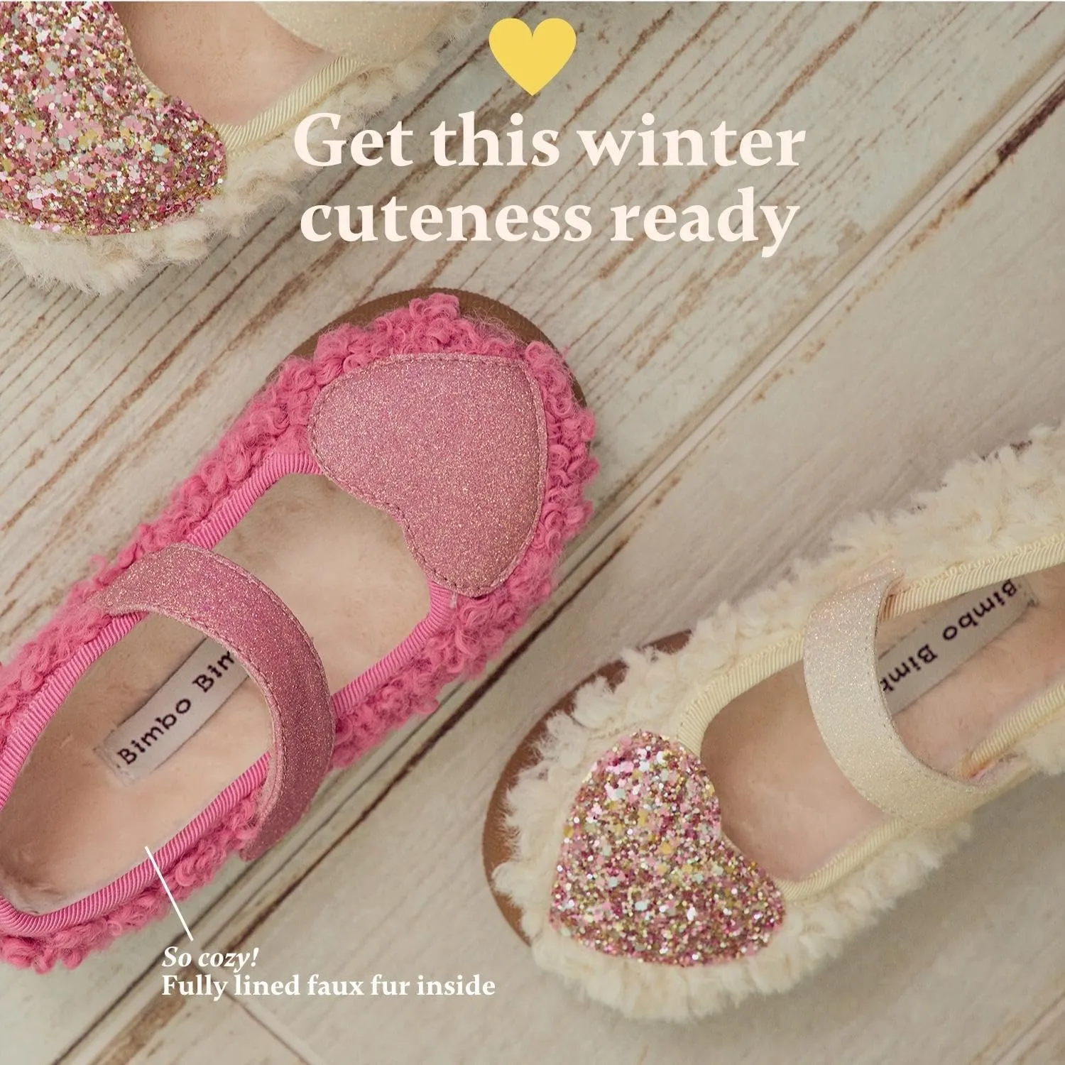 Girls Heart Dress Casual Shoes Mary Jane Flats for Little Kid Toddler