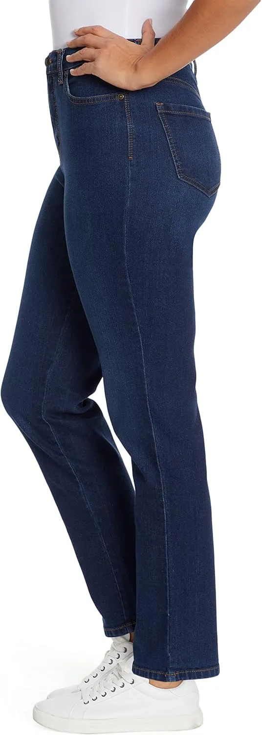 Gloria Vanderbilt Women's Amanda Classic High Rise Tapered Jean Plus Size