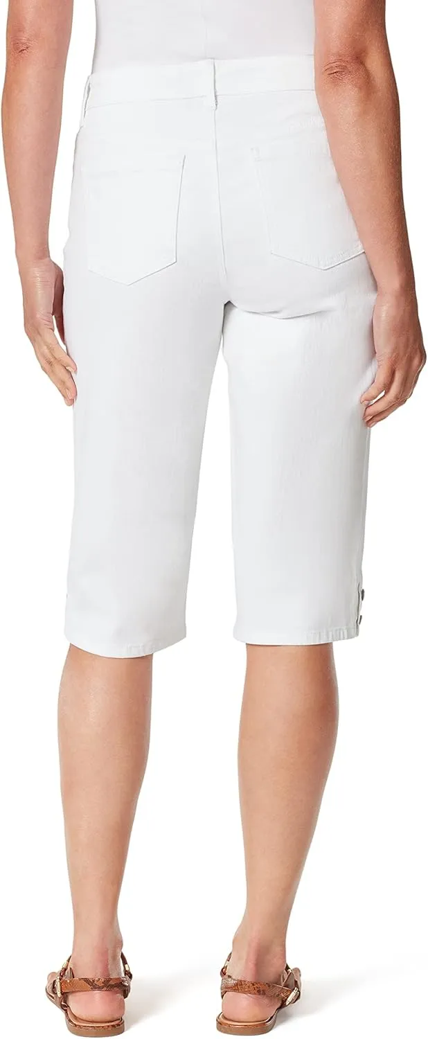 Gloria Vanderbilt Women's Kaia Side Button Skimmer Short