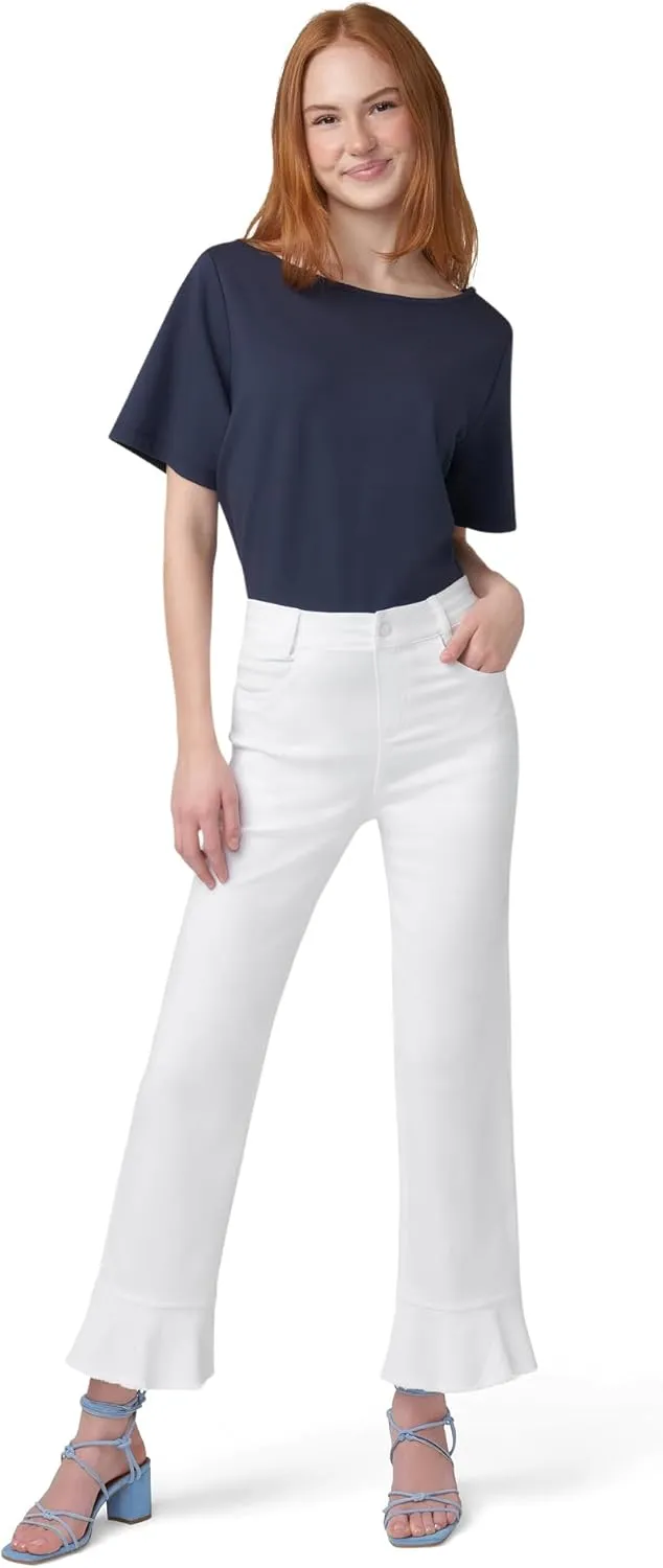 HUE Women's Fashion Denim Jean Skimmer Leggings
