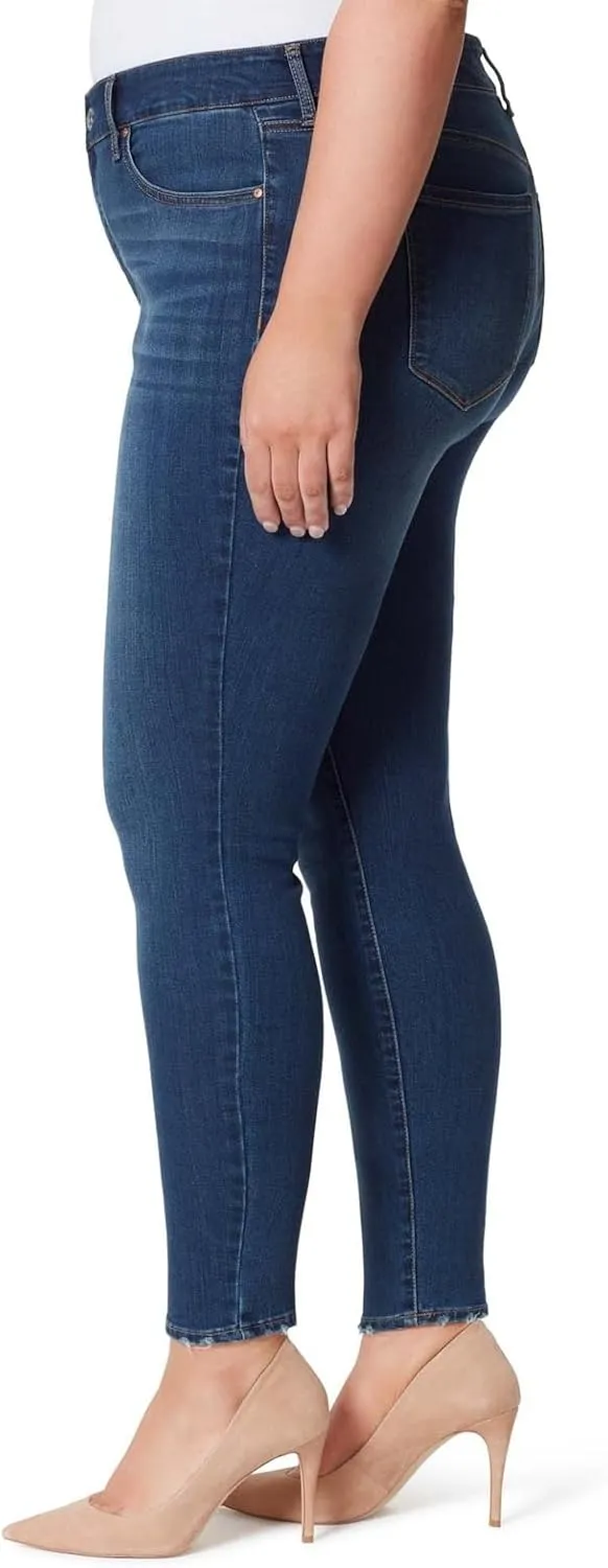 Jessica Simpson Women's Adored Curvy High Rise Ankle Skinny Jean