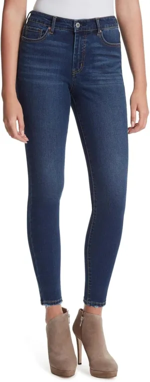 Jessica Simpson Women's Adored Curvy High Rise Ankle Skinny Jean