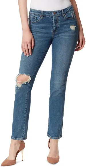 Jessica Simpson Women's Flirt High Rise Straight Boot Jean