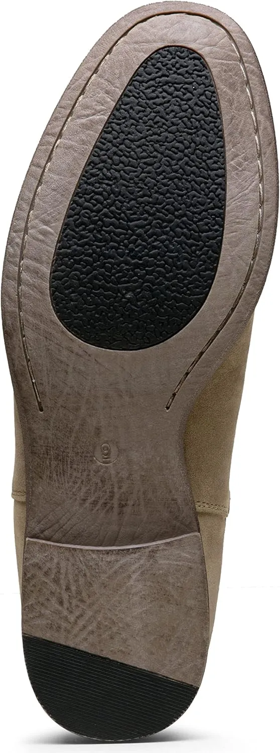 Jousen Men's Chelsea Boots Lightweight Casual Chukka Ankle Boots Classic Elastic Dress Boots For Men
