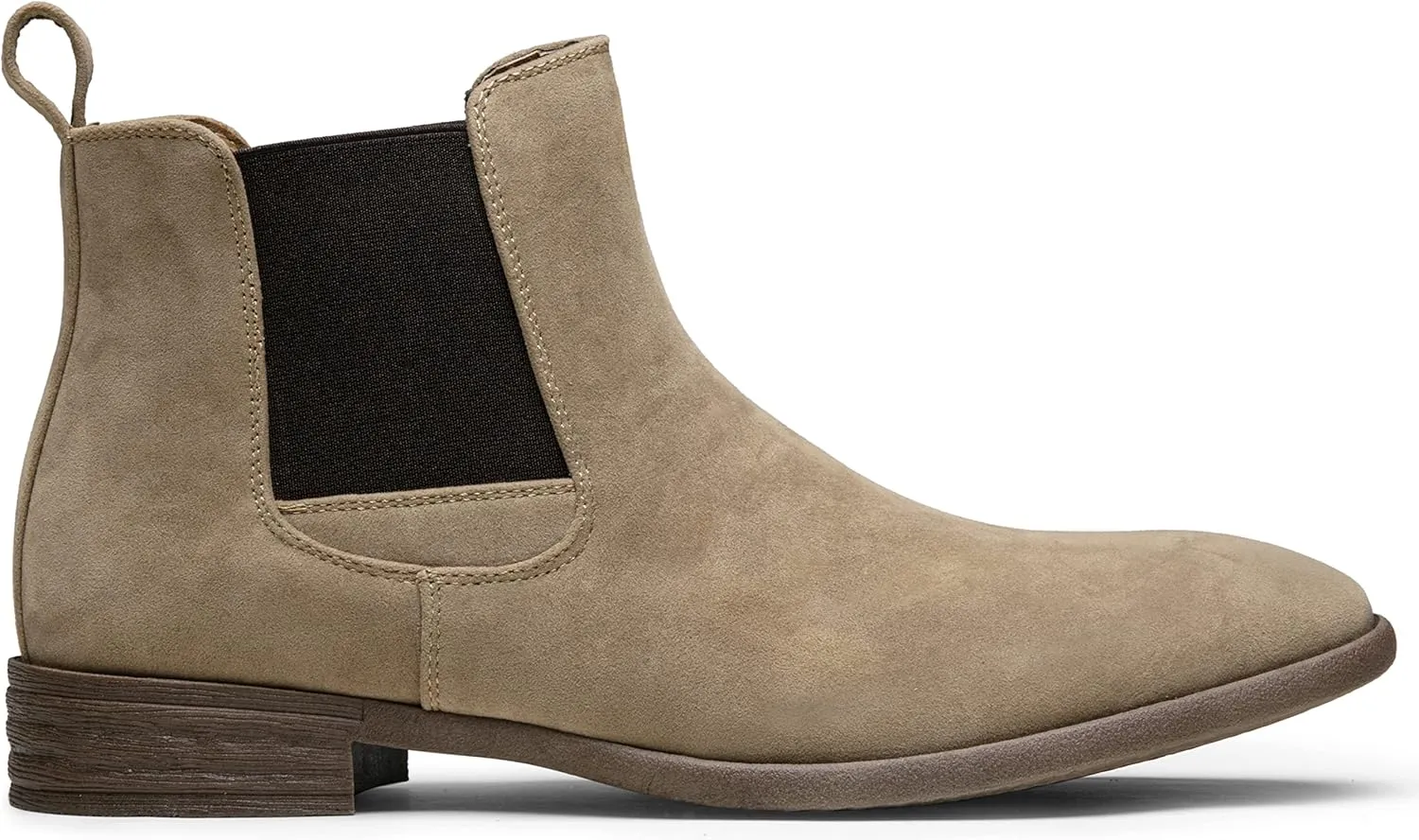 Jousen Men's Chelsea Boots Lightweight Casual Chukka Ankle Boots Classic Elastic Dress Boots For Men