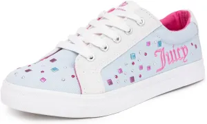 Juicy Couture Girls Shoes Walking Sneaker Fashion Casual Tennis Shoes for Big & Little Kids