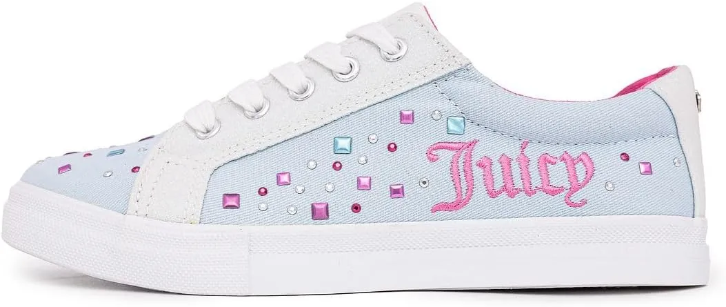 Juicy Couture Girls Shoes Walking Sneaker Fashion Casual Tennis Shoes for Big & Little Kids